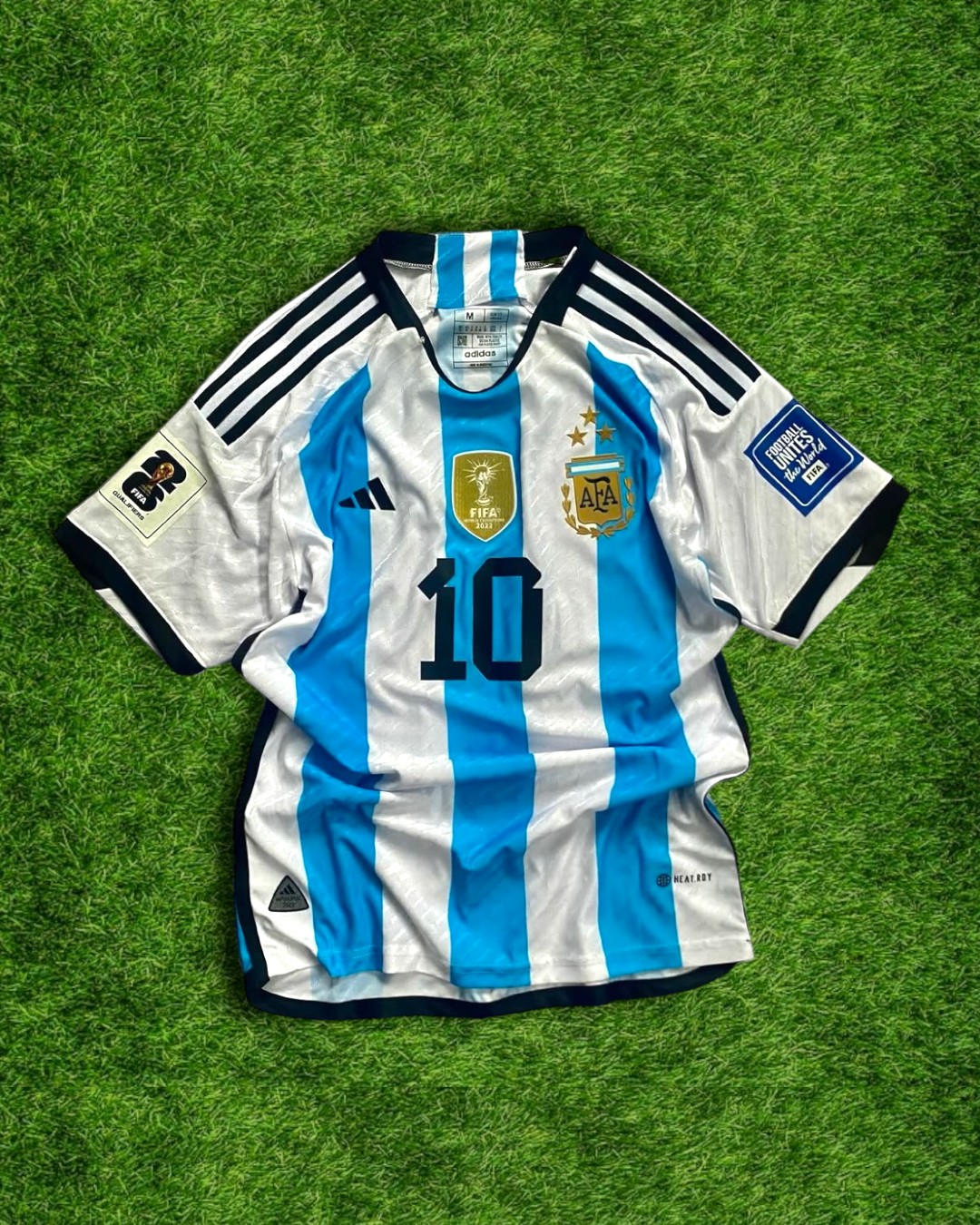 Argentina titular 2023 - 3 ESTRELLAS - CAMPEON DEL MUNDO QATAR 2022
