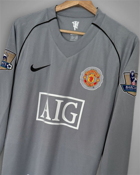 Manchester United arquero 2007/08 Manga Larga 📦