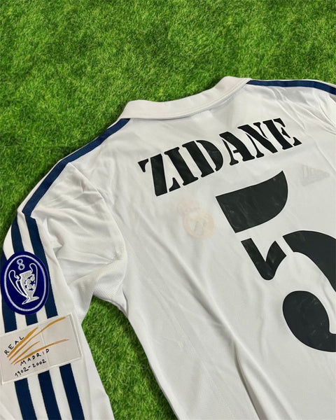 Real Madrid Titular 2002 Manga Larga