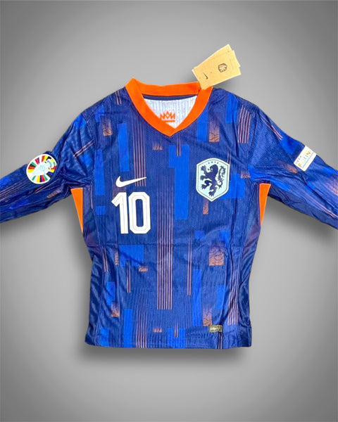 Holanda Suplente 2024 Manga larga