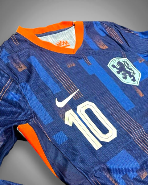 Holanda Suplente 2024 Manga larga