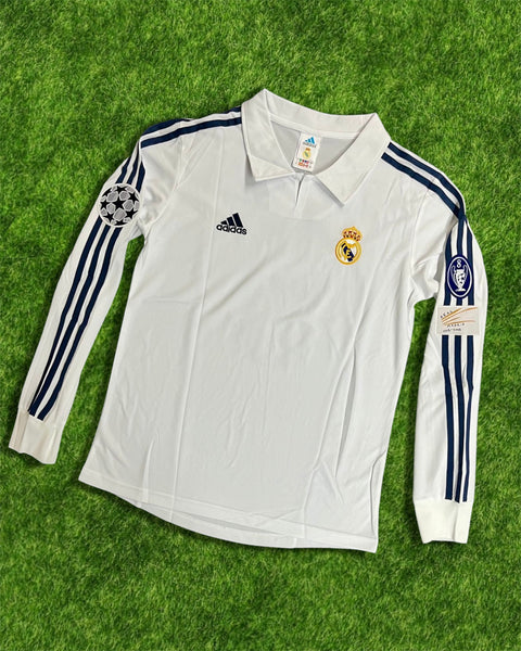 Real Madrid Titular 2002 Manga Larga