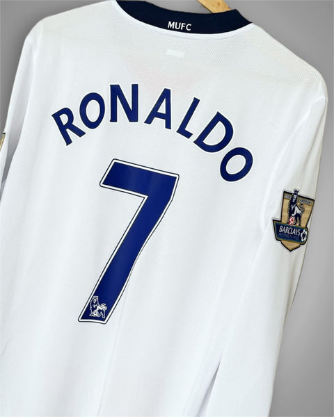 Manchester United Suplente 2008/09 Manga Larga 📦