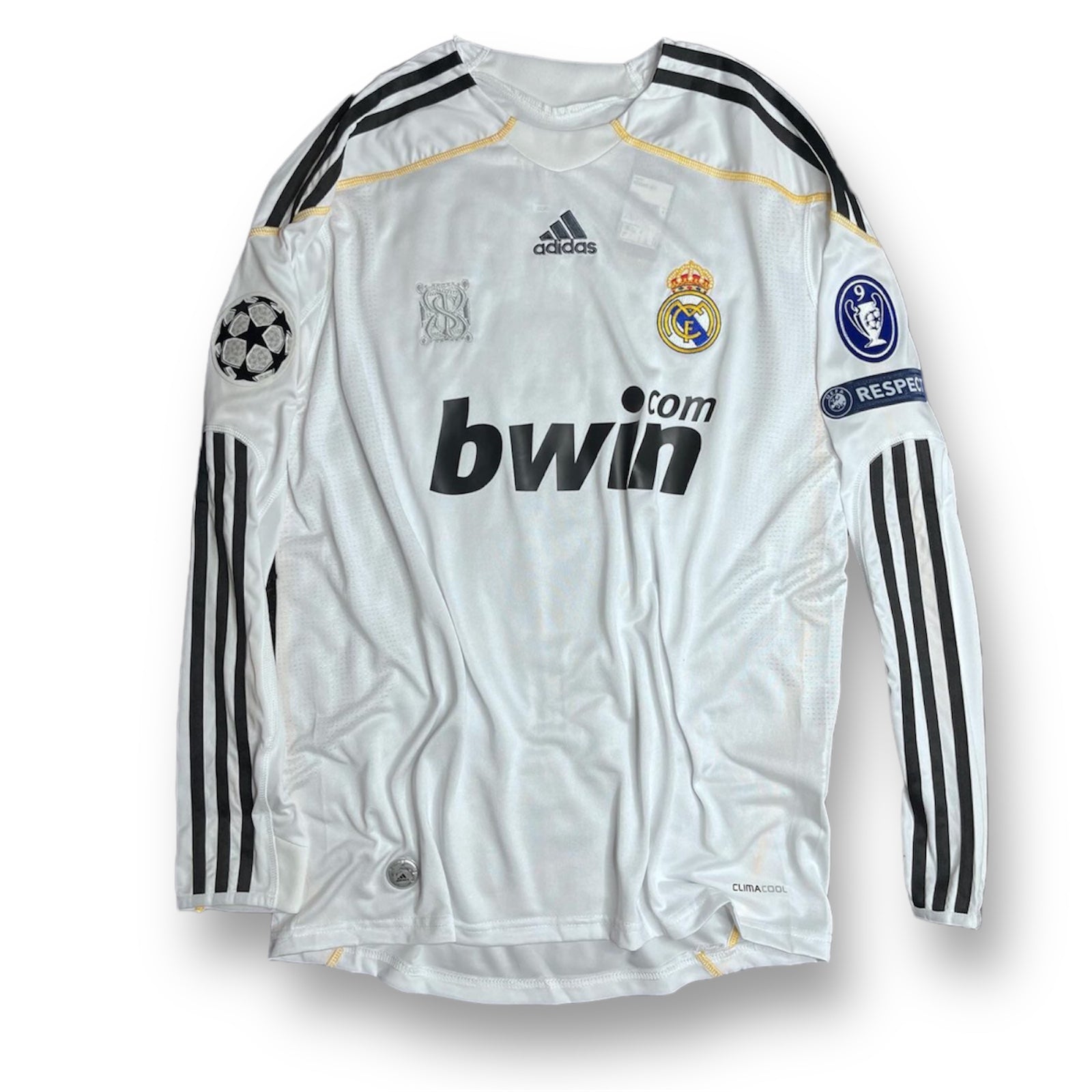 Real Madrid 2009/10 Manga Larga 📦
