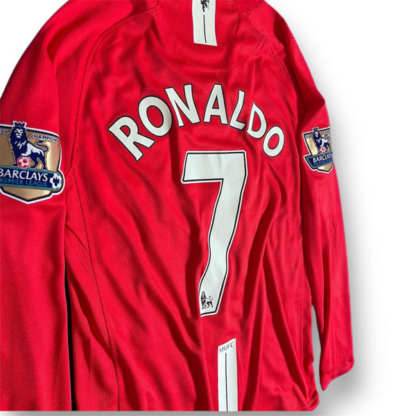 Manchester United Titular 2008  Manga Larga 📦