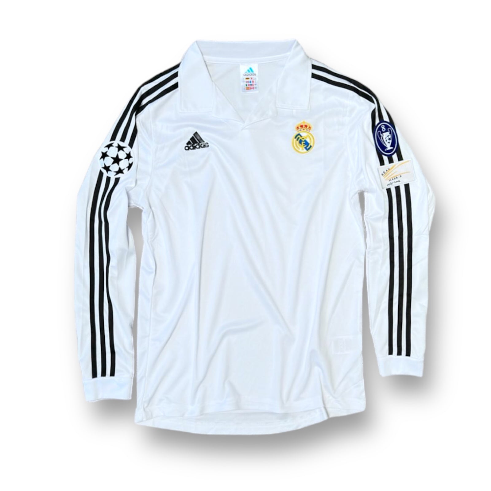 Real Madrid 2001 Manga Larga 📦