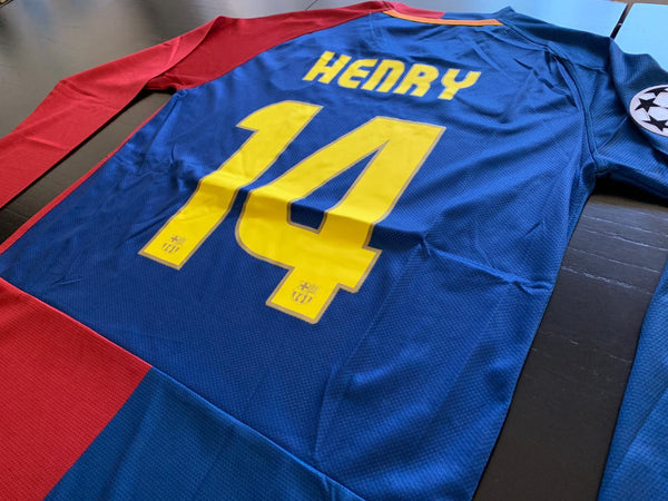 Barcelona Titular 2009 Manga Larga 📦