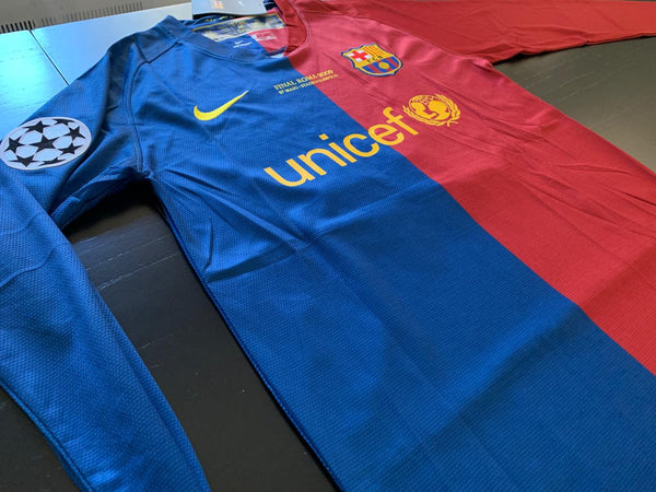 Barcelona Titular 2009 Manga Larga 📦