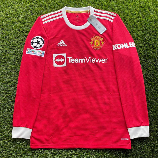 Manchester United Titular 2022 Manga Larga 📦