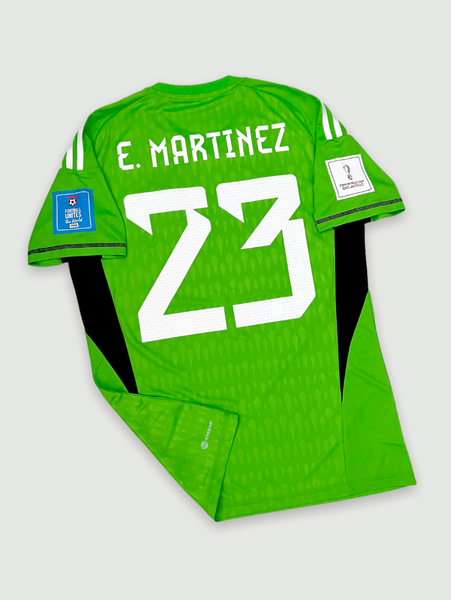 Argentina Arquero Verde FINAL DEL MUNDO QATAR 2022 DIBU MARTINEZ