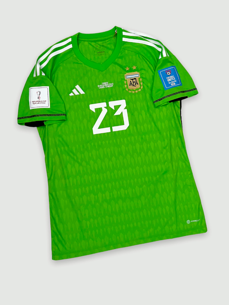 Argentina Arquero Verde FINAL DEL MUNDO QATAR 2022 DIBU MARTINEZ