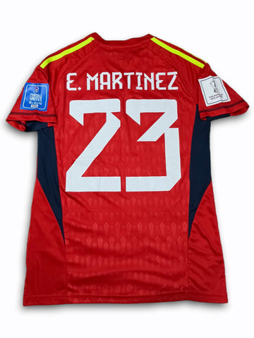 Argentina Arquero ROJA 23 DIBU MARTINEZ