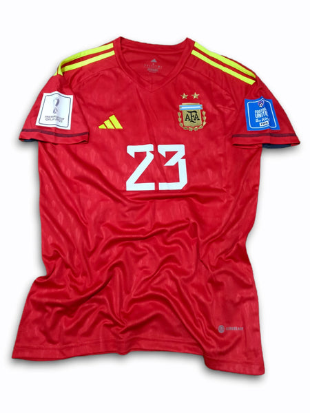 Argentina Arquero ROJA 23 DIBU MARTINEZ